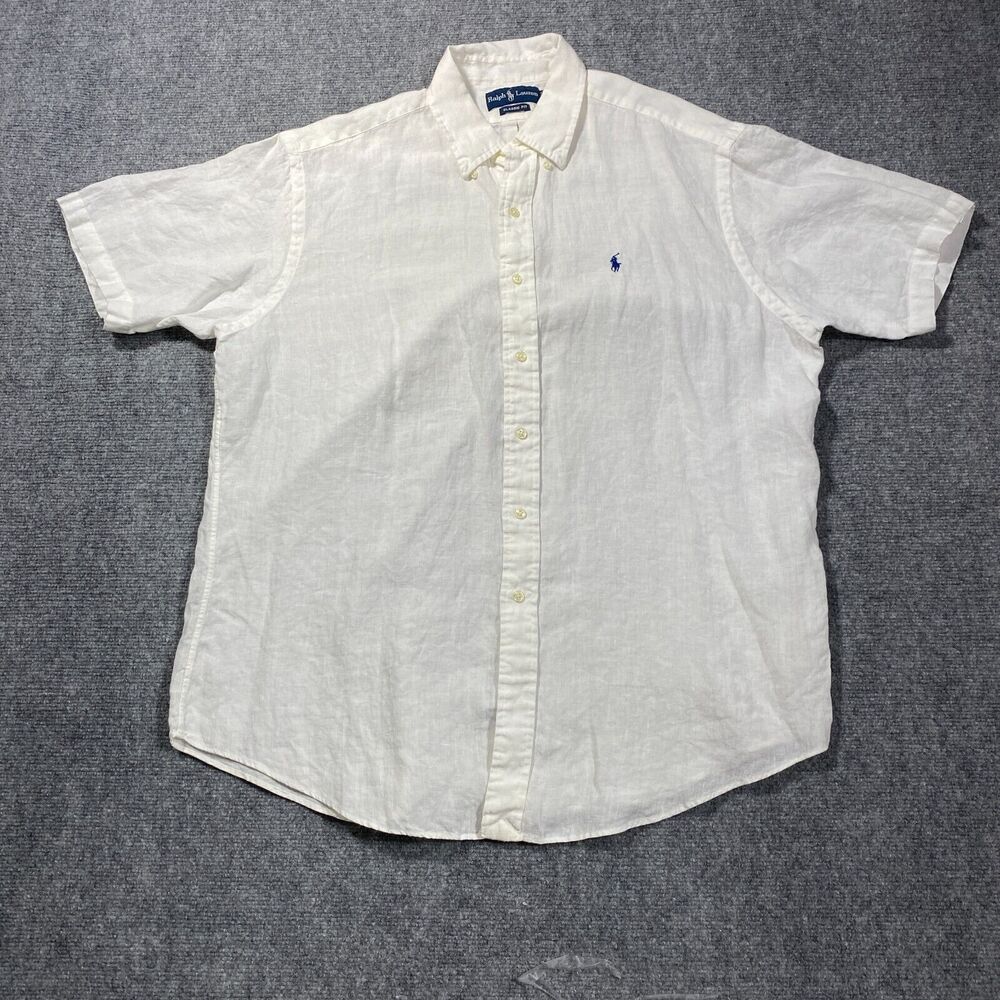 Polo by Ralph Lauren Cream Casual Button Down Shirt